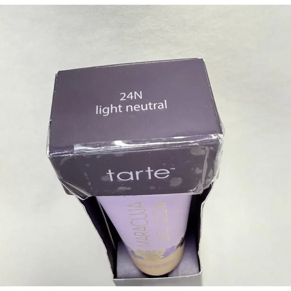 Tarte Maracuja Juicy Glow Foundation - 1 Fl. Oz / 30mL - 24N Light Neutral